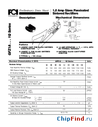 Datasheet GFZ1A-Q manufacturer FCI