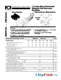 Datasheet RGFZ15K manufacturer FCI