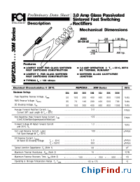 Datasheet RGPZ30A manufacturer FCI
