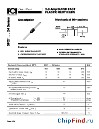 Datasheet SF22 manufacturer FCI