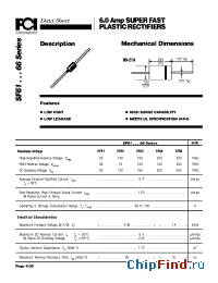 Datasheet SF61 manufacturer FCI