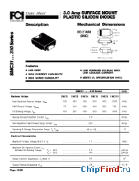 Datasheet SMC310 manufacturer FCI