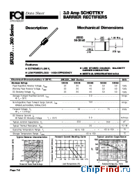 Datasheet SR320 manufacturer FCI