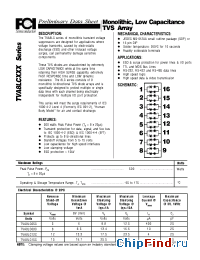 Datasheet TVA8LC15C manufacturer FCI