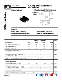 Datasheet ufs11...16 manufacturer FCI