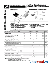 Datasheet UGFZ10A manufacturer FCI