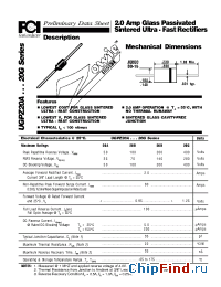 Datasheet UGPZ20G manufacturer FCI