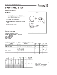 Datasheet B10S manufacturer Formosa