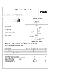 Datasheet BR310 manufacturer Formosa