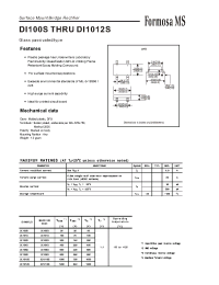 Datasheet DI1010S manufacturer Formosa