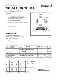 Datasheet FM1100-L manufacturer Formosa