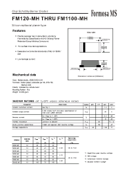 Datasheet FM1100-MH manufacturer Formosa