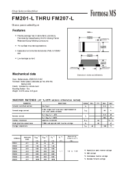 Datasheet FM204-L manufacturer Formosa