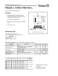 Datasheet FM250-L manufacturer Formosa