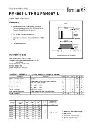 Datasheet FM4001-L manufacturer Formosa