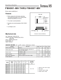 Datasheet FM4004-MH manufacturer Formosa