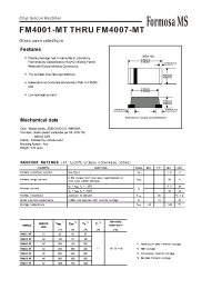 Datasheet FM4004-MT manufacturer Formosa