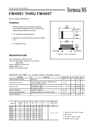 Datasheet FM4005 manufacturer Formosa
