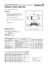 Datasheet FM540 manufacturer Formosa