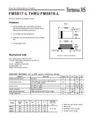 Datasheet FM5818-L manufacturer Formosa