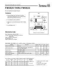 Datasheet FM5820 manufacturer Formosa
