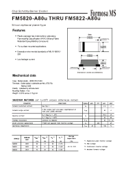 Datasheet FM5820-A80U manufacturer Formosa