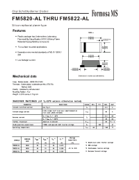 Datasheet FM5820-AL manufacturer Formosa