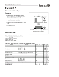 Datasheet FM5822V-A manufacturer Formosa