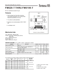 Datasheet FM6100-T manufacturer Formosa