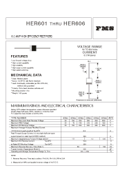 Datasheet HER604 производства Formosa