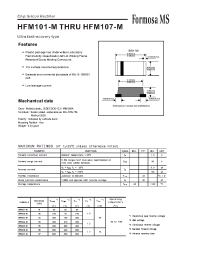 Datasheet HFM103-M manufacturer Formosa