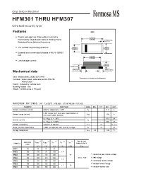 Datasheet HFM304 производства Formosa