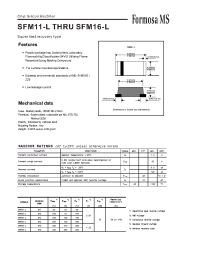 Datasheet SFM13-L manufacturer Formosa