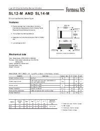 Datasheet SL14 manufacturer Formosa