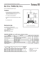 Datasheet SL14-L manufacturer Formosa