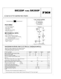 Datasheet SR320P manufacturer Formosa