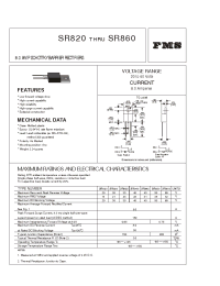 Datasheet SR820 manufacturer Formosa