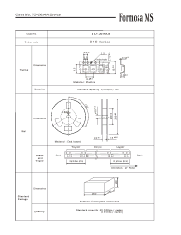Datasheet TO-269AA manufacturer Formosa
