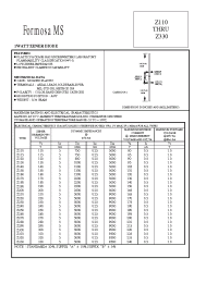 Datasheet Z250 manufacturer Formosa