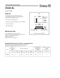 Datasheet ZS300-BL manufacturer Formosa