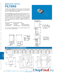 Datasheet 16M15D manufacturer Fox Electronics