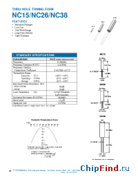 Datasheet NC26 manufacturer Fox Electronics