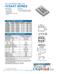 Datasheet VCS12AXT manufacturer Fox Electronics