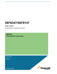 Datasheet 56F8347 manufacturer Freescale