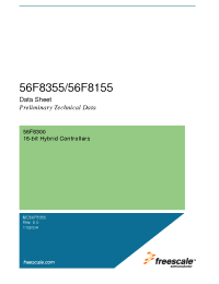 Datasheet 56F8355 manufacturer Freescale