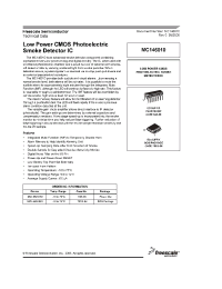 Datasheet MC146010 manufacturer Freescale