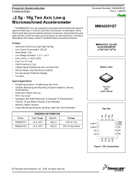 Datasheet MMA6281QR2 manufacturer Freescale