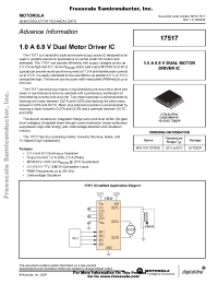 Datasheet MPC17517DTB manufacturer Freescale