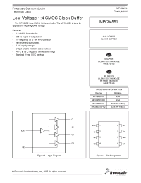 Datasheet MPC94551 manufacturer Freescale