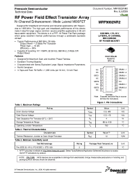 Datasheet MRF9002NR2 manufacturer Freescale